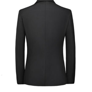 Men’s Cotton Blend Slim Fit Business Suit