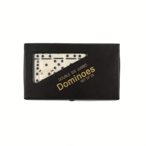 28-Piece Double Six Domino Game Set